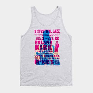 Roland Kirk tour poster Tank Top